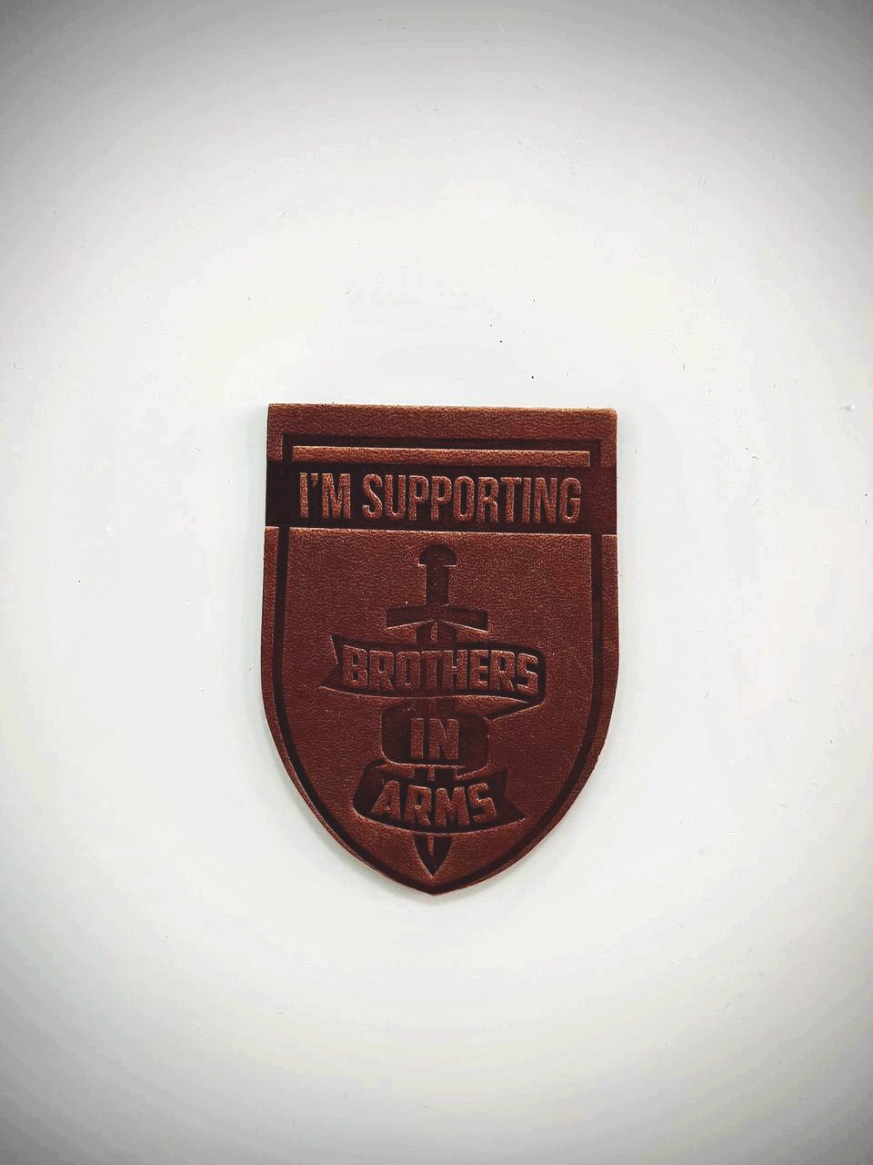 I’m supporting Brothers in arms. Refrigerator Magnet.