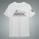 copy_T-shirt "Brothers in arms"with print "НАШІ ДРОНИ СПАЛЮЮТЬ КОЛОНИ", Белый, XS, Білий