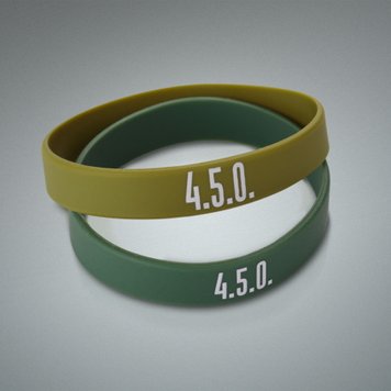 Silicone bracelet "4.5.0"