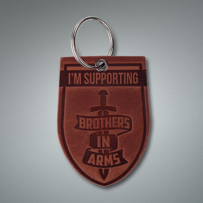 Брелок. I’m supporting Brothers in arms.